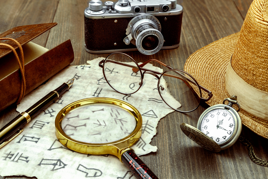 Treasure hunting and archaeological research